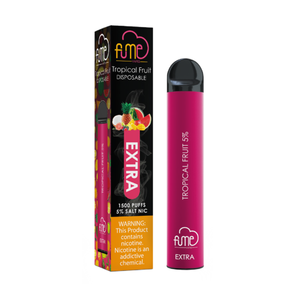 FUME EXTRA 5% SALT NIC DISPOSABLE - TROPICAL FRUIT