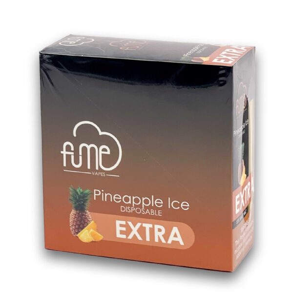 FUME EXTRA 5% SALT NIC DISPOSABLE - PINEAPPLE ICE - Image 2