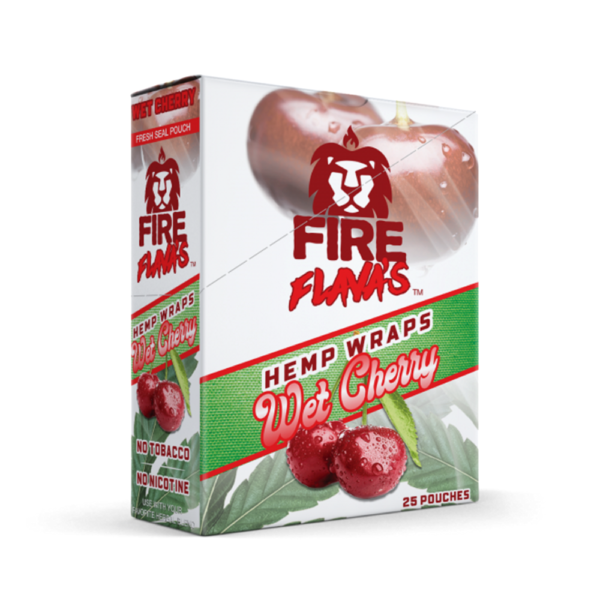 FIRE FLAVA'S WET CHERRY HEMP WRAP