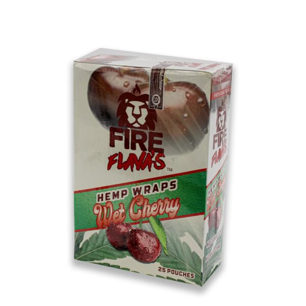 FIRE FLAVA'S WET CHERRY HEMP WRAP - Image 2