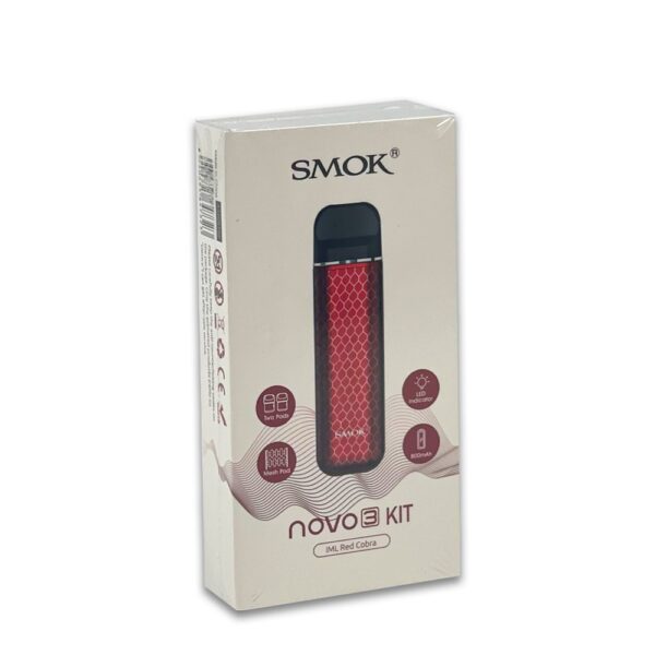 SMOK NOVO 3 KIT - IML RED COBRA