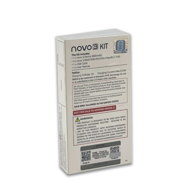 SMOK NOVO 3 KIT - IML RED COBRA - Image 2