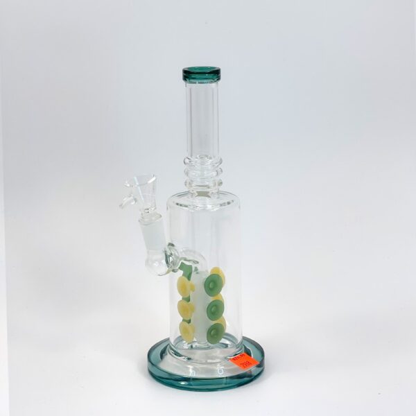 GLASS WATER PIPE 10 IN - Image 2