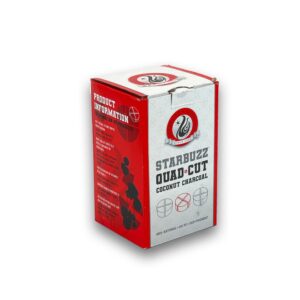 STARBUZZ COCONUT QUAD-CUT CHARCOAL