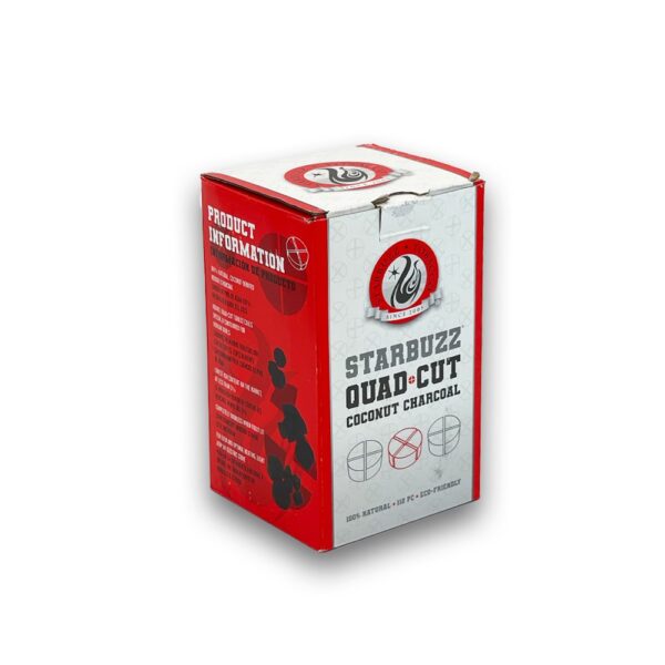STARBUZZ COCONUT QUAD-CUT CHARCOAL