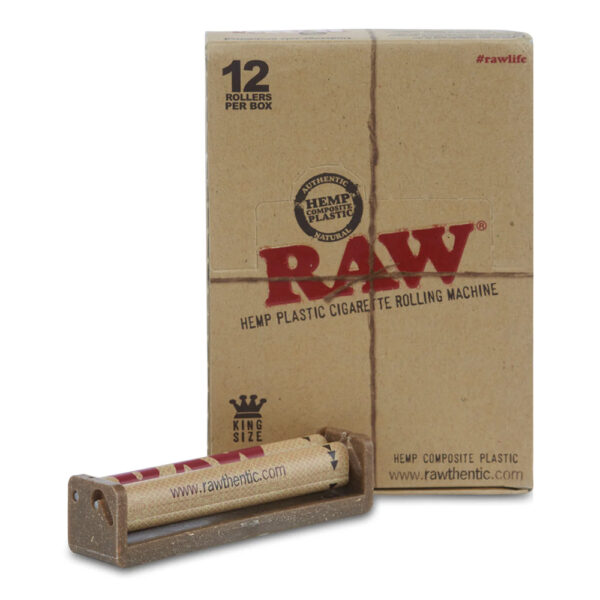 RAW HEMP PLASTIC CIG KS ROLLING MACHINE 110MM