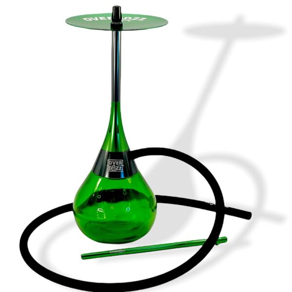 OVERDOZZ HOOKAH COMPLETE - LIME GREEN