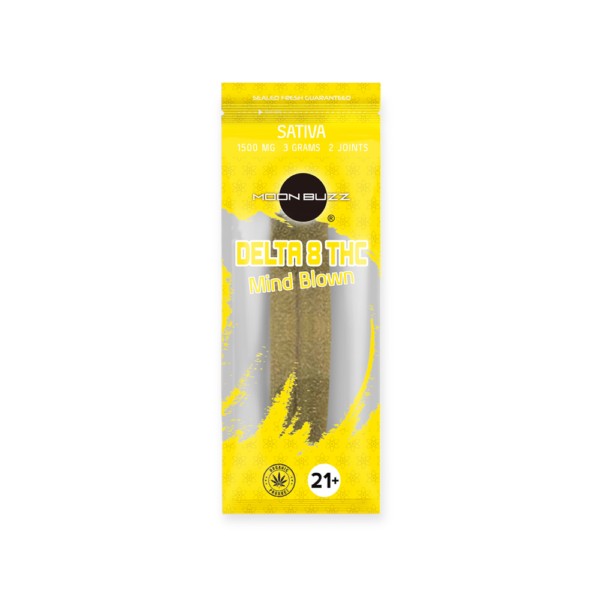 MOON BUZZ 1500MG DELTA 8 PRE-ROLL - MIND BLOWN