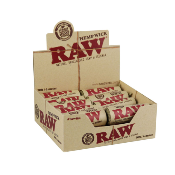 RAW HEMP WICK 20FT