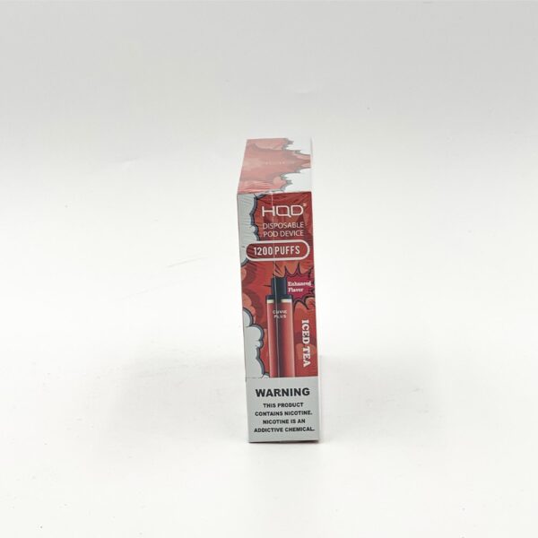 HQD CUVIE PLUS 5% NIC DISPOSABLE - ICE TEA - Image 2