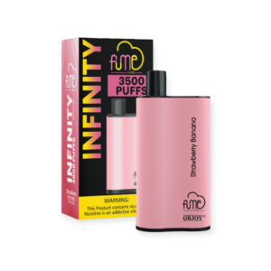 FUME INFINITY 5% SALT NIC DISPOSABLE – STRAW BANANA