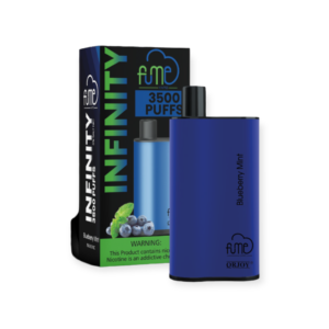 FUME INFINITY 5% SALT NIC DISPOSABLE – BLUEBERRY MINT