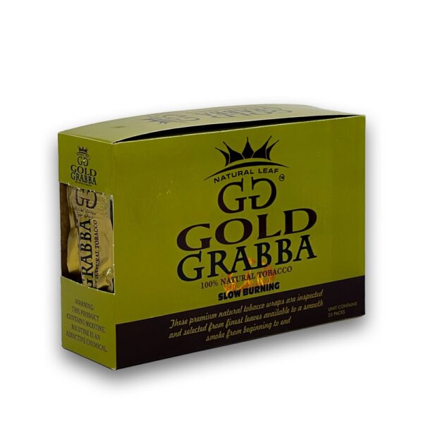 GOLD GRABBA NATURAL LEAF CIGAR WRAPS - Image 2