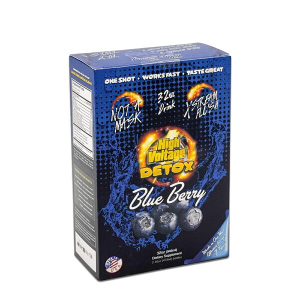 HIGH VOLTAGE DETOX 32Z - BLUE BERRY