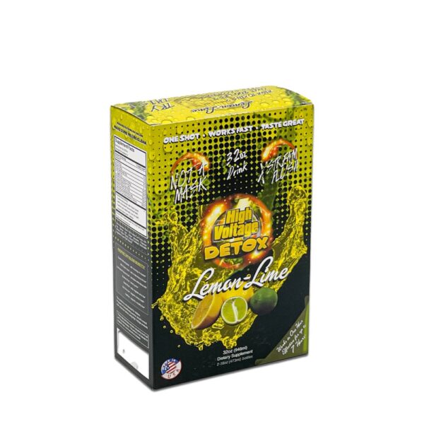 HIGH VOLTAGE DETOX 32Z - LEMON LIME