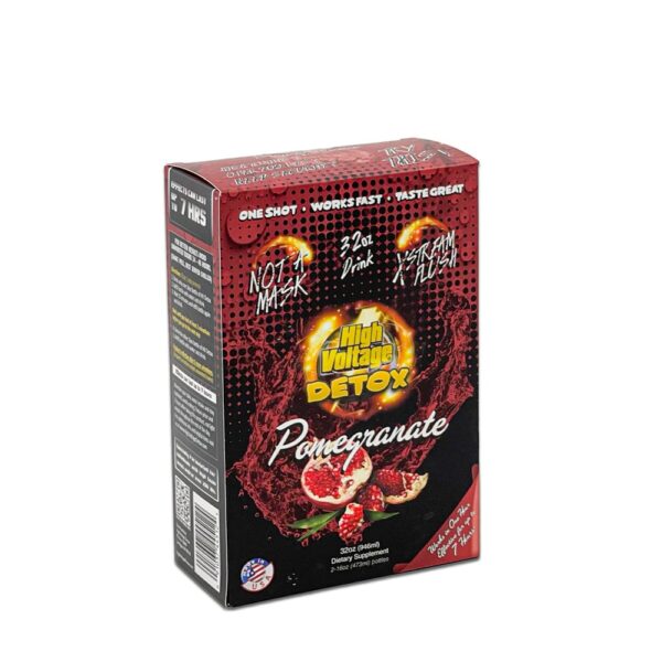 HIGH VOLTAGE DETOX 32Z - POMEGRANATE