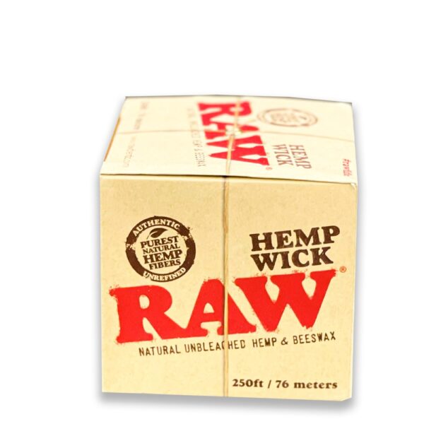 RAW HEMP WICK 250FT - Image 2