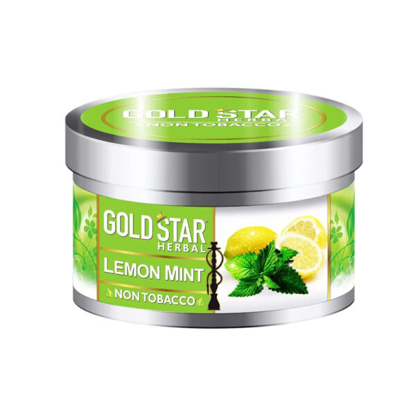 GOLD STAR NON-TOBACCO 200G - LEMON MINT