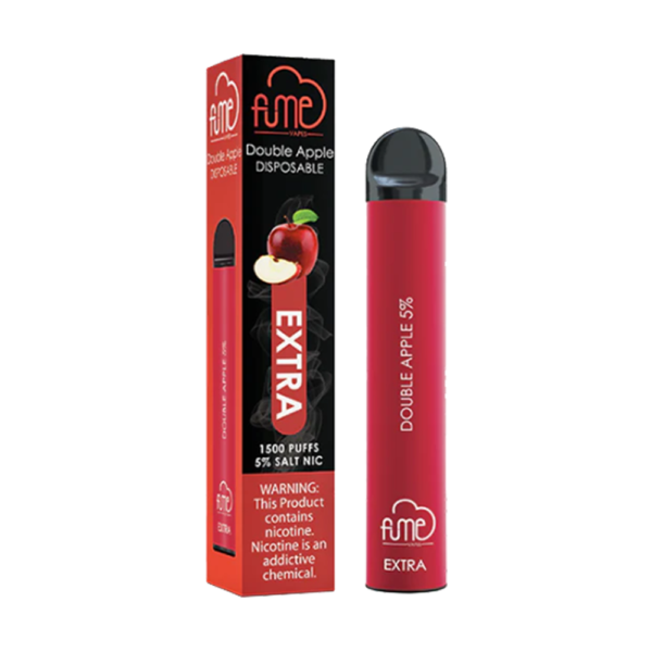 FUME EXTRA 5% SALT NIC DISPOSABLE - DOUBLE APPLE