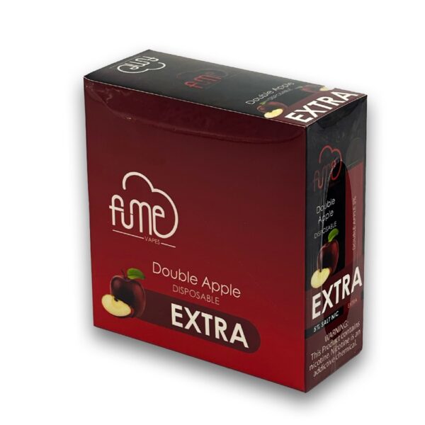 FUME EXTRA 5% SALT NIC DISPOSABLE - DOUBLE APPLE - Image 2