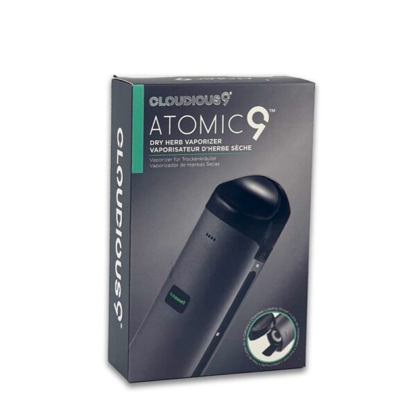 ATOMIC 9 DRY HERB VAPORIZER - GRAY