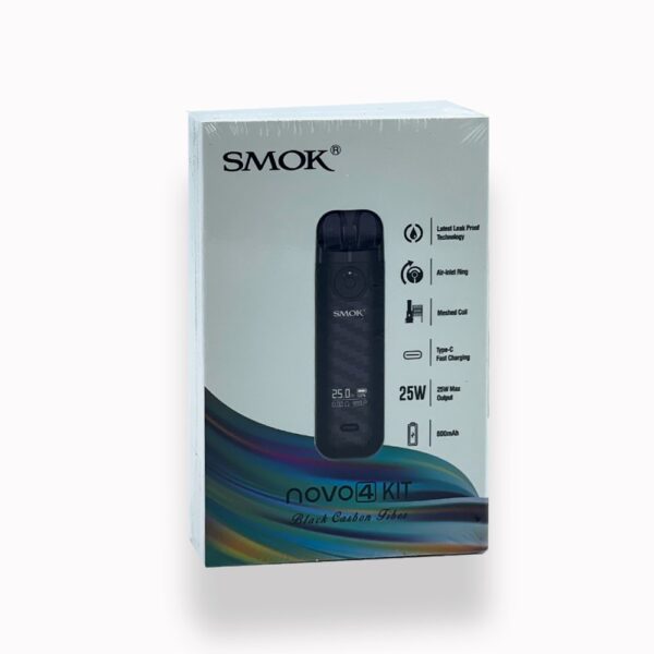 SMOK NOVO 4 KIT - BLACK CARBON FIBER