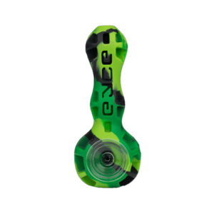 EYCE SILICONE SPOON PIPE – MIX GREEN
