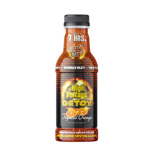 HIGH VOLTAGE DETOX 16Z - TROPICAL ORANGE