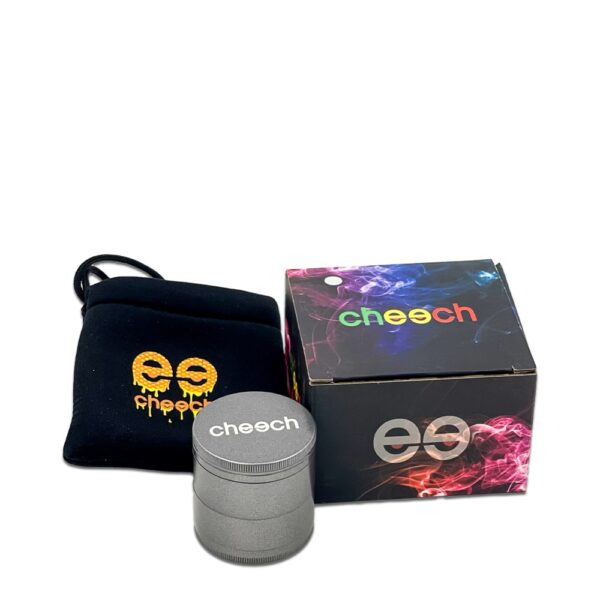 CHEECH 4 PARTS NON-STICK GRINDER W/POUCH