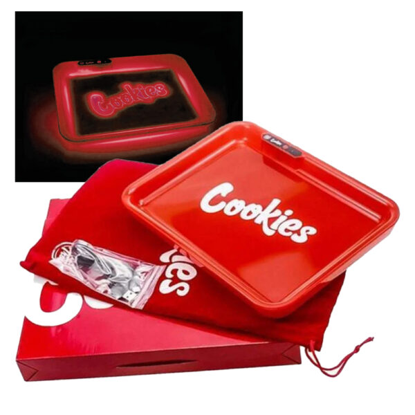 COOKIES GLOW TRAY W/ CASE - RED