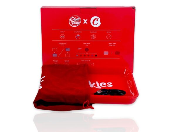 COOKIES GLOW TRAY W/ CASE - RED - Image 2