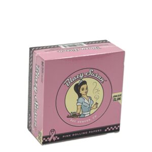 BLAZY SUSAN KS SLIM PINK ROLLING PAPER