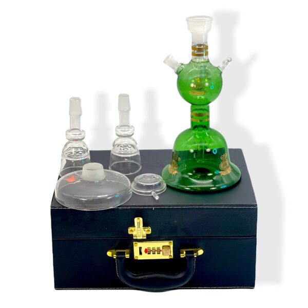 ALFAKHER GLASS HOOKAH BOX BLACK - Image 2