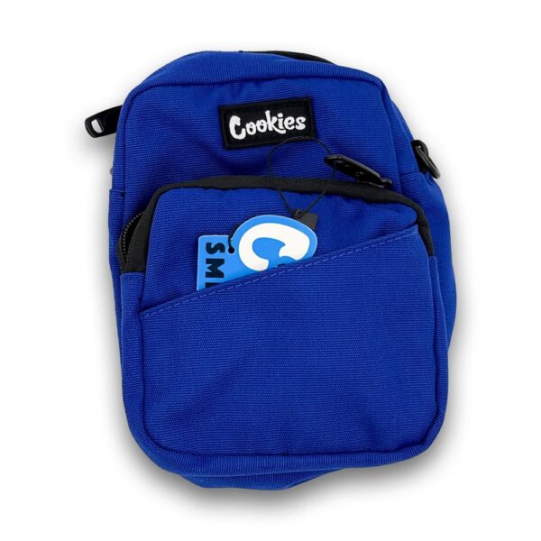 COOKIES SMELL PROOF "CLYDE" NYLON SMALL SHOULDER BAG - ROYAL BLUE