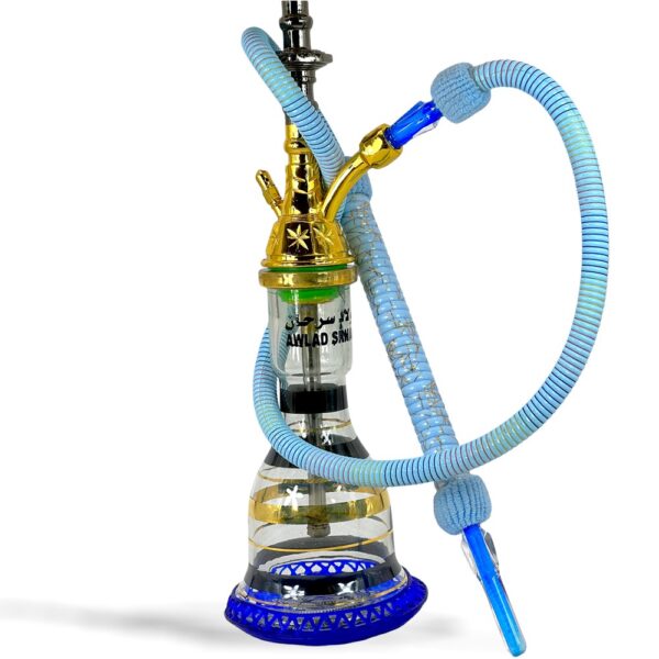 AWLAD SARHAN STEEL HOOKAH 2 TONE - Image 2