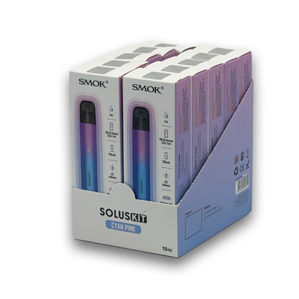 SMOK SOLUS KIT - CYAN PINK