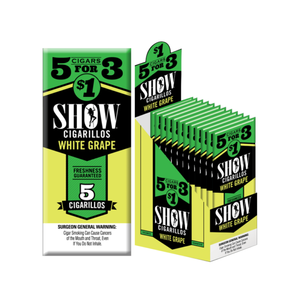 SHOW 5PK 5/$1.49 - WHITE GRAPE