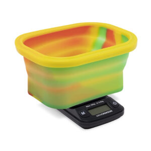 TRUWEIGH MINI CRIMSON 100G DIGITAL SCALE W COLLAPSIBLE BOWL 0.01G -RASTA