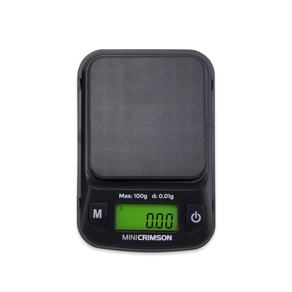 TRUWEIGH MINI CRIMSON 100G DIGITAL SCALE W COLLAPSIBLE BOWL 0.01G -RASTA - Image 2