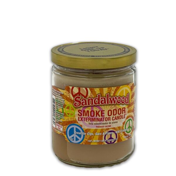 SMOKE ODOR EXTERMINATOR CANDLE SANDALWOOD