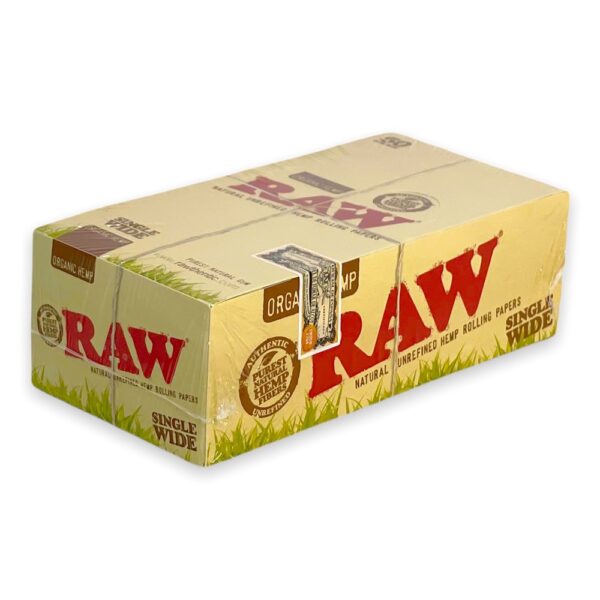 RAW ORGANIC HEMP SINGLE WIDE - Image 2
