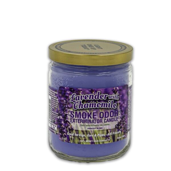 SMOKE ODOR EXTERMINATOR CANDLE LAVENDER CHAMOMILE