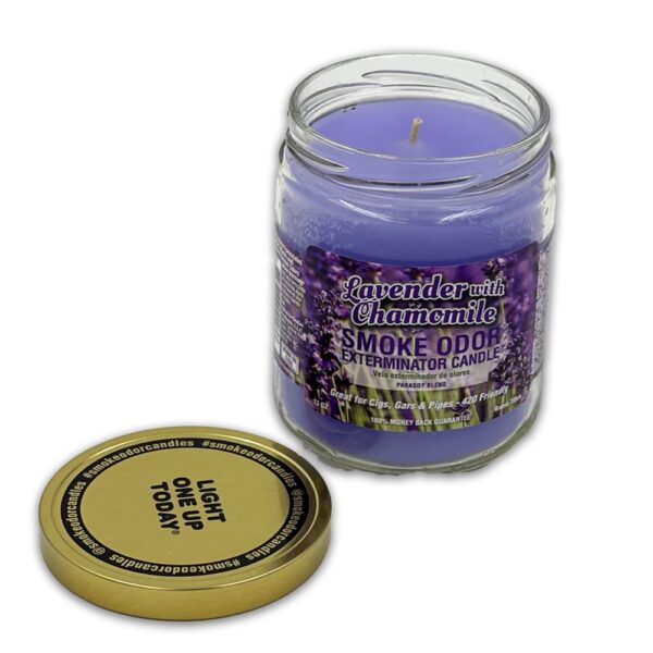 SMOKE ODOR EXTERMINATOR CANDLE LAVENDER CHAMOMILE - Image 2