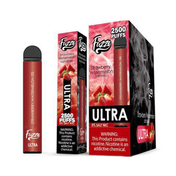 FUZZE ULTRA 5% SALT NIC DISPOSABLE - STRAW WATRMLN