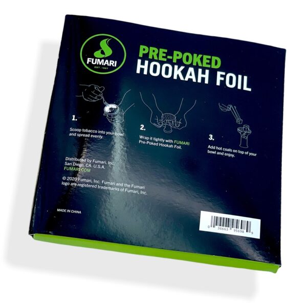 FUMARI PRE-POKED HOOKAH FOIL - Image 2