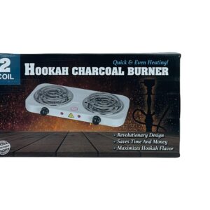 HOOKAH CHARCOAL BURNER W 2 COILS