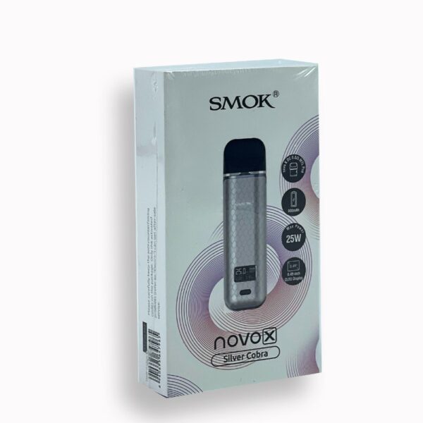 SMOK NOVO X KIT - SILVER COBRA