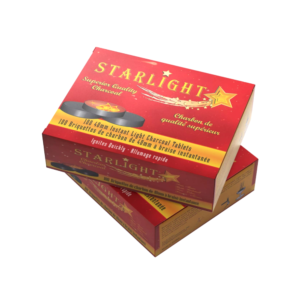 STARLIGHT 40MM 100PCS CHARCOAL