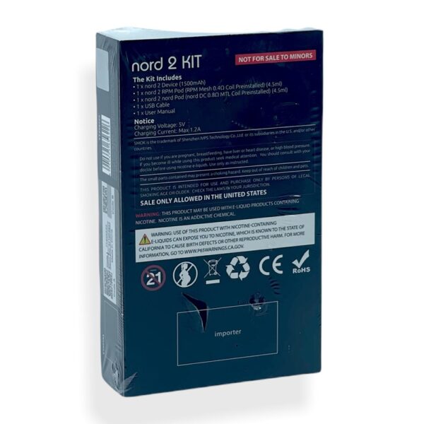 SMOK NORD PRO KIT - FLUID BLACK GREY - Image 2