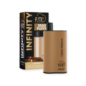 FUME INFINITY 5% SALT NIC DISPOSABLE – CUBAN TOBACCO